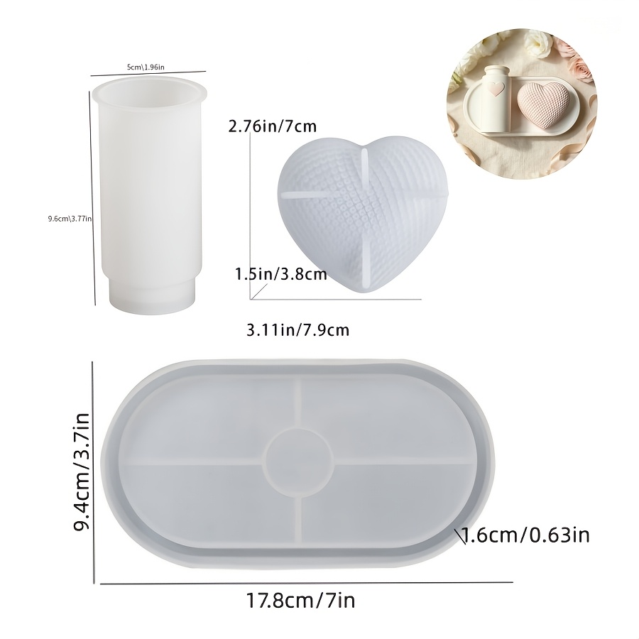 Molde de silicona para jarrón  - Resin Craft Ideas reseña y precio
