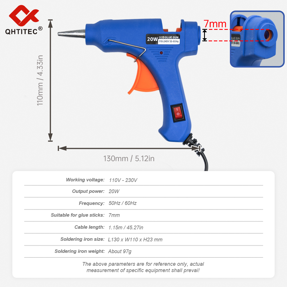 JCD-pistola de pegamento de fu - Heat Gun Small reseña y precio