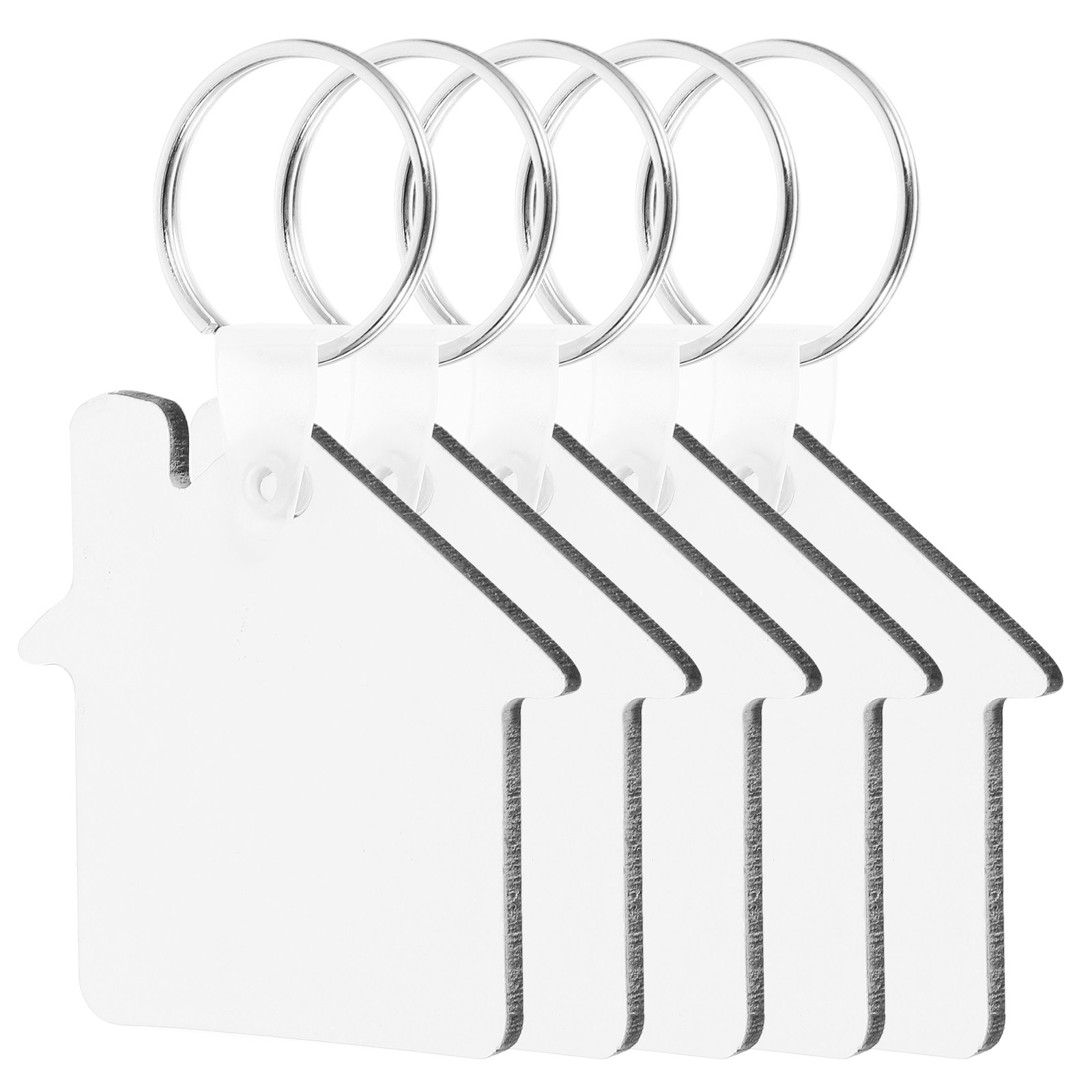 5 unidades de llaveros en blan - Wood Ring Blank reseña y precio