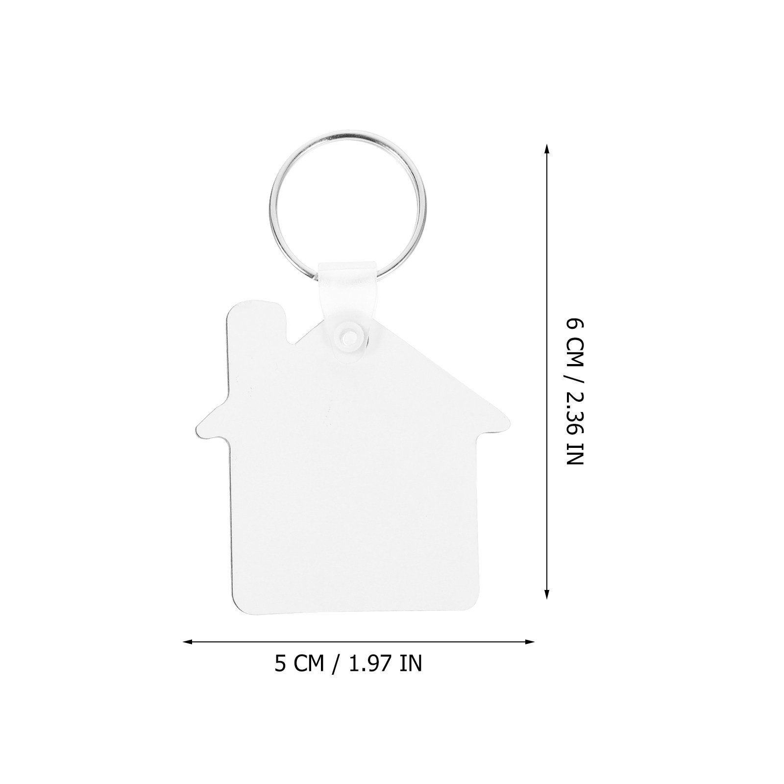 5 unidades de llaveros en blan - Wood Ring Blank reseña y precio